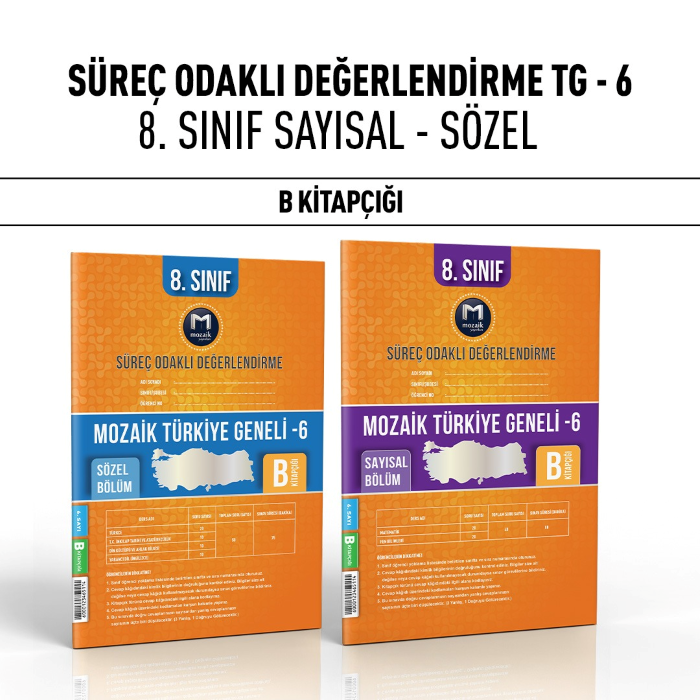 MOZAİK 08.SINIF TÜRKİYE GENELİ SAY/SÖZ 6-B -24-25